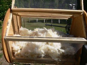 tumbling2 wool processing, tumbling, fibre tumbler