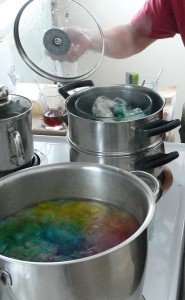 immersion dyeing natural fiber
