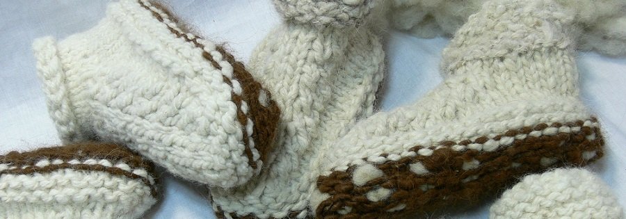 Super-Warm Thrummed All-Natural Slippers