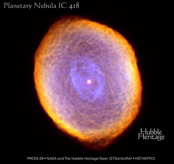 planetary nebula - inspiration for circular weaving